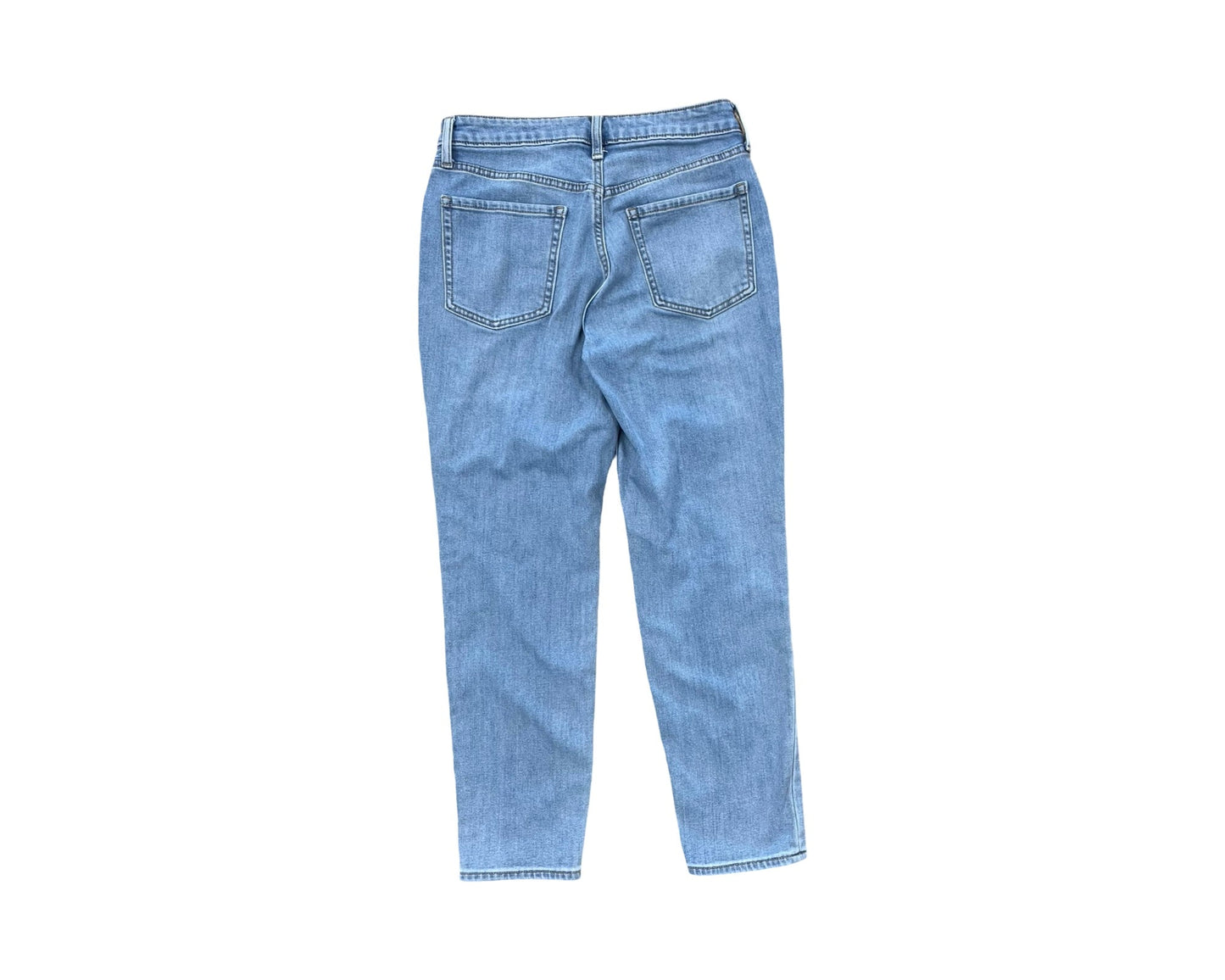 Jeans Straight By Old Navy In Blue Denim, Size:8