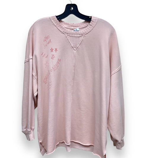 Sweatshirt Crewneck By Aerie In Pink, Size: Xs