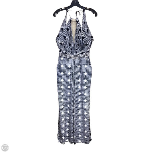 Jumpsuit Designer By Diane Von Furstenberg In Black & White, Size: 0