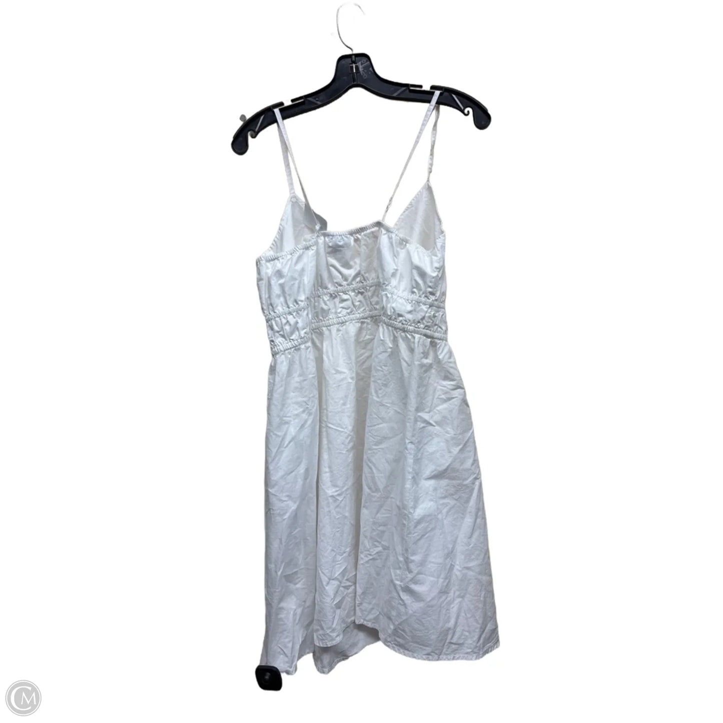 Dress Casual Midi By Top Shop In White, Size: 12