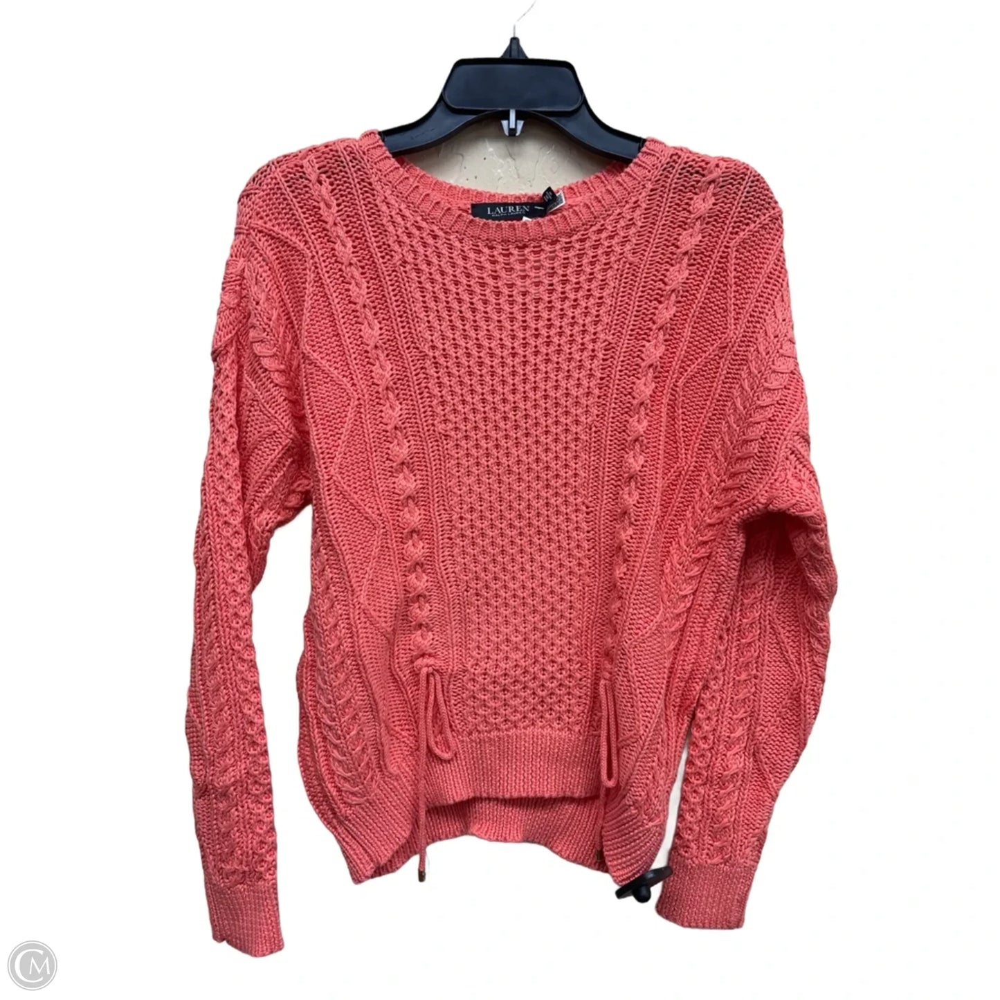 Sweater By Lauren By Ralph Lauren In Orange, Size: Xs
