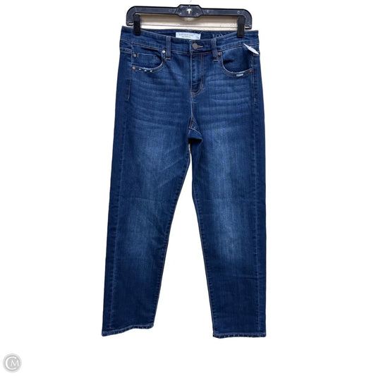 Jeans Straight By Liverpool In Blue Denim, Size: 6