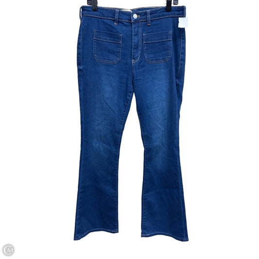 Jeans Boot Cut By Pilcro In Blue Denim, Size: 8
