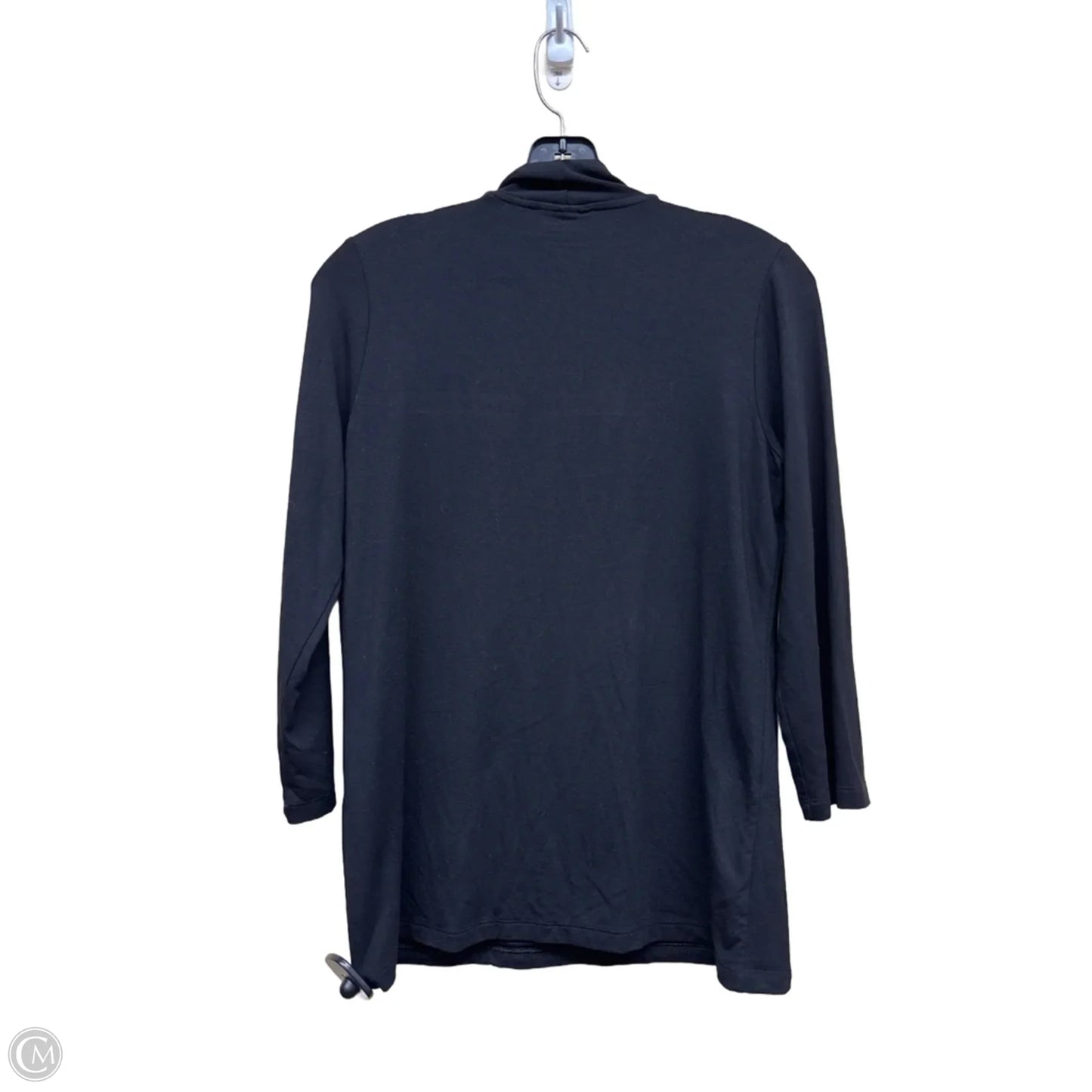 Top Long Sleeve By Chicos In Black, Size: Xs