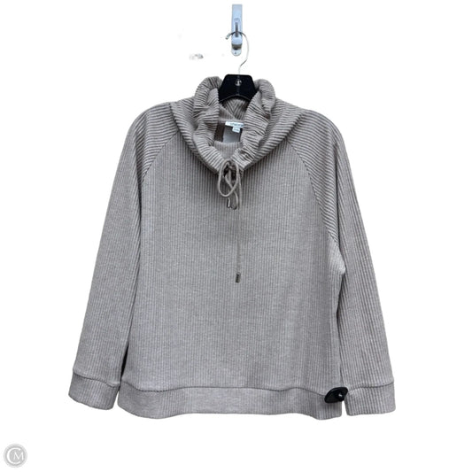 Sweater By Chicos In Tan, Size: M