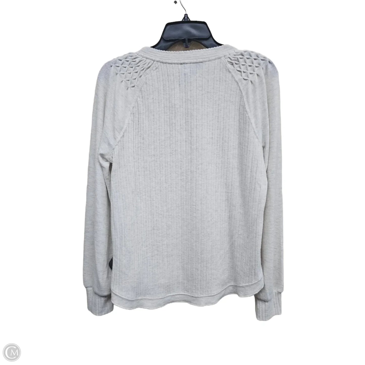 Top Long Sleeve By Democracy In Cream, Size: M