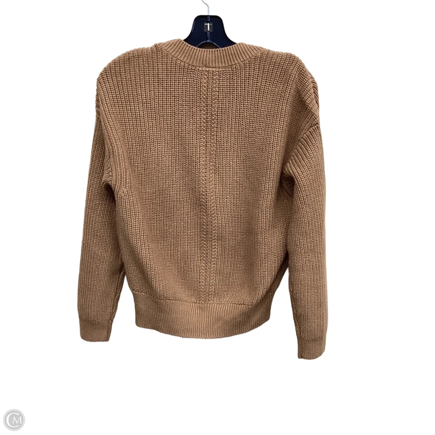 Sweater Cardigan By Clothes Mentor In Brown, Size: Xs