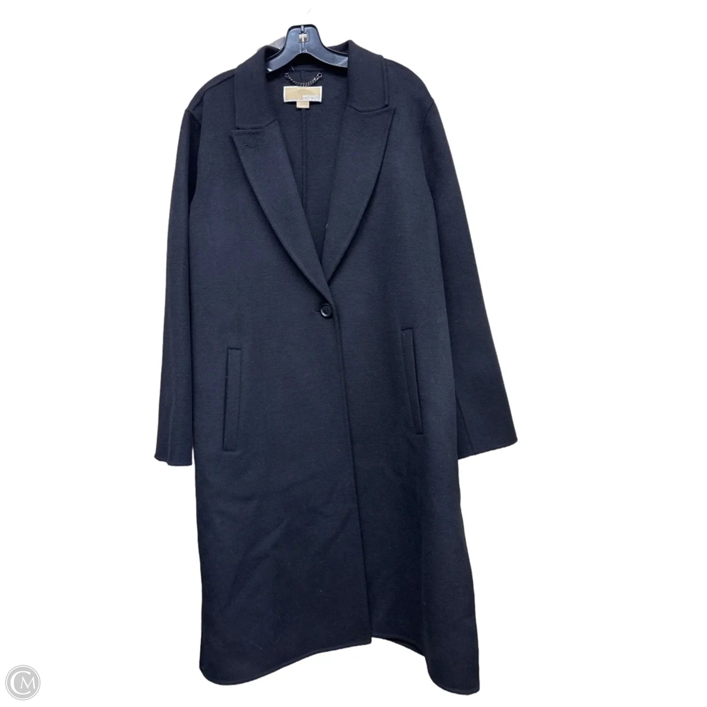 Coat Wool By Michael By Michael Kors In Black, Size: Xl