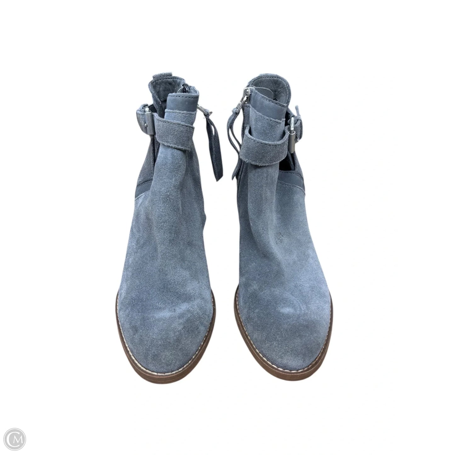 Boots Ankle Heels By Sam Edelman In Grey, Size: 6