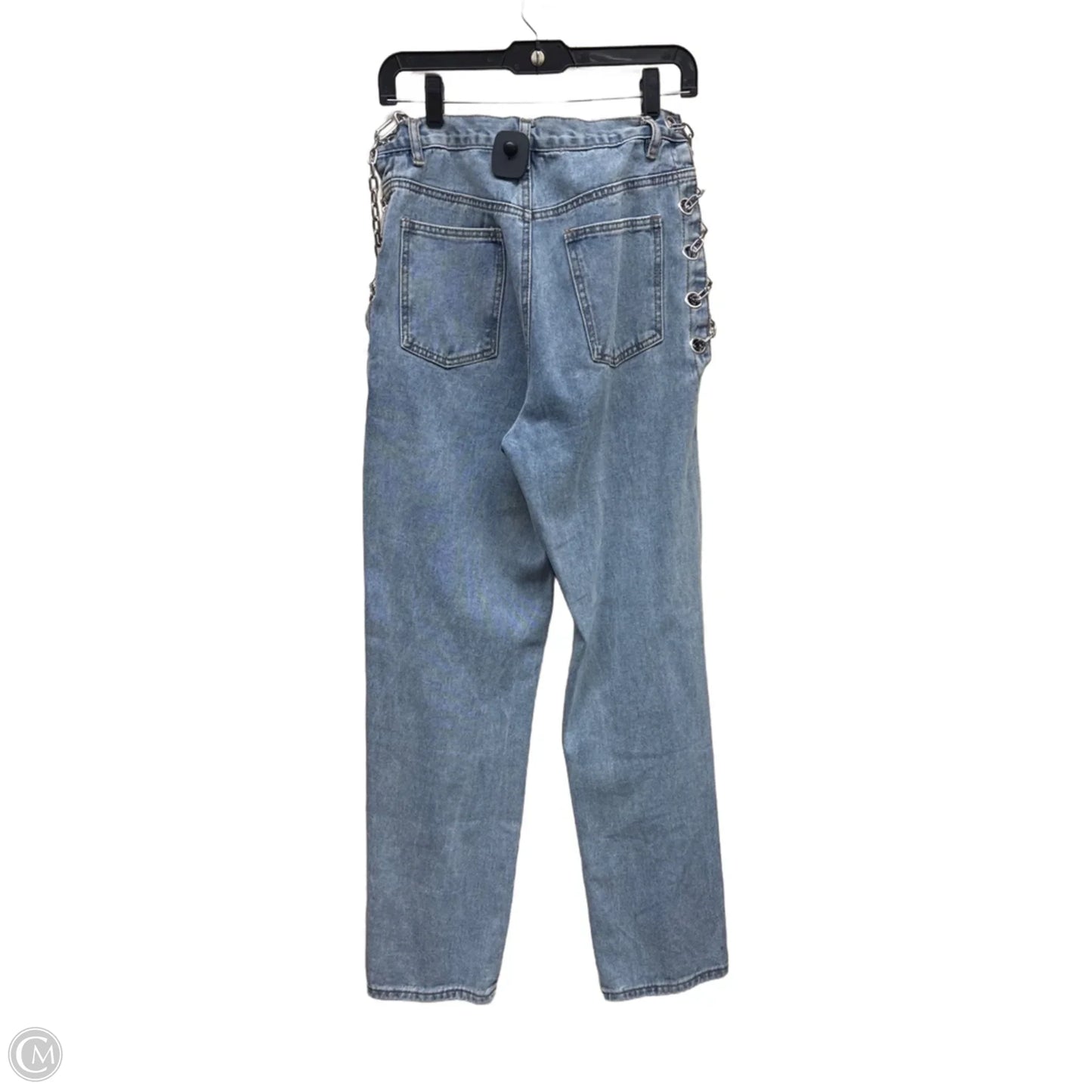 Jeans Wide Leg By Fashion Nova In Blue Denim, Size: 2