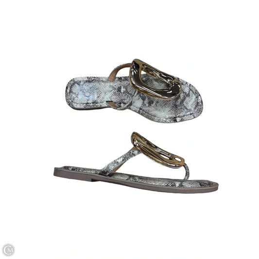 Sandals Flats By Dolce Vita In Gold, Size: 6