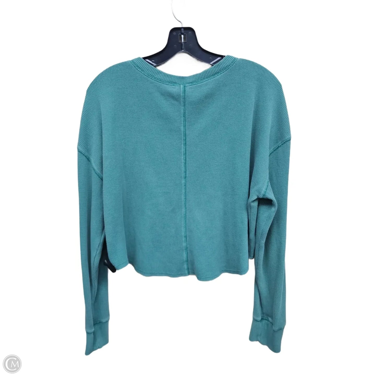 Top Long Sleeve By Wild Fable In Green, Size: L