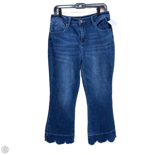 Jeans Cropped By Laurie Felt In Blue Denim, Size: 10
