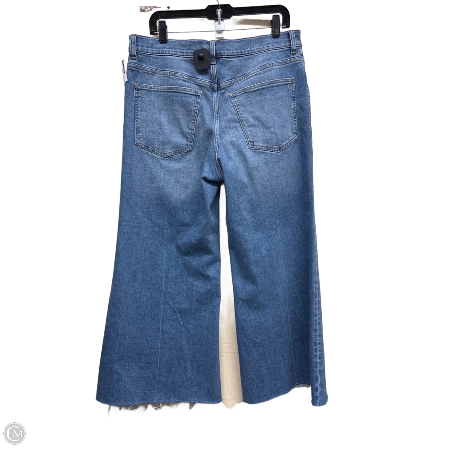 Jeans Straight By Madewell In Blue Denim, Size: 12