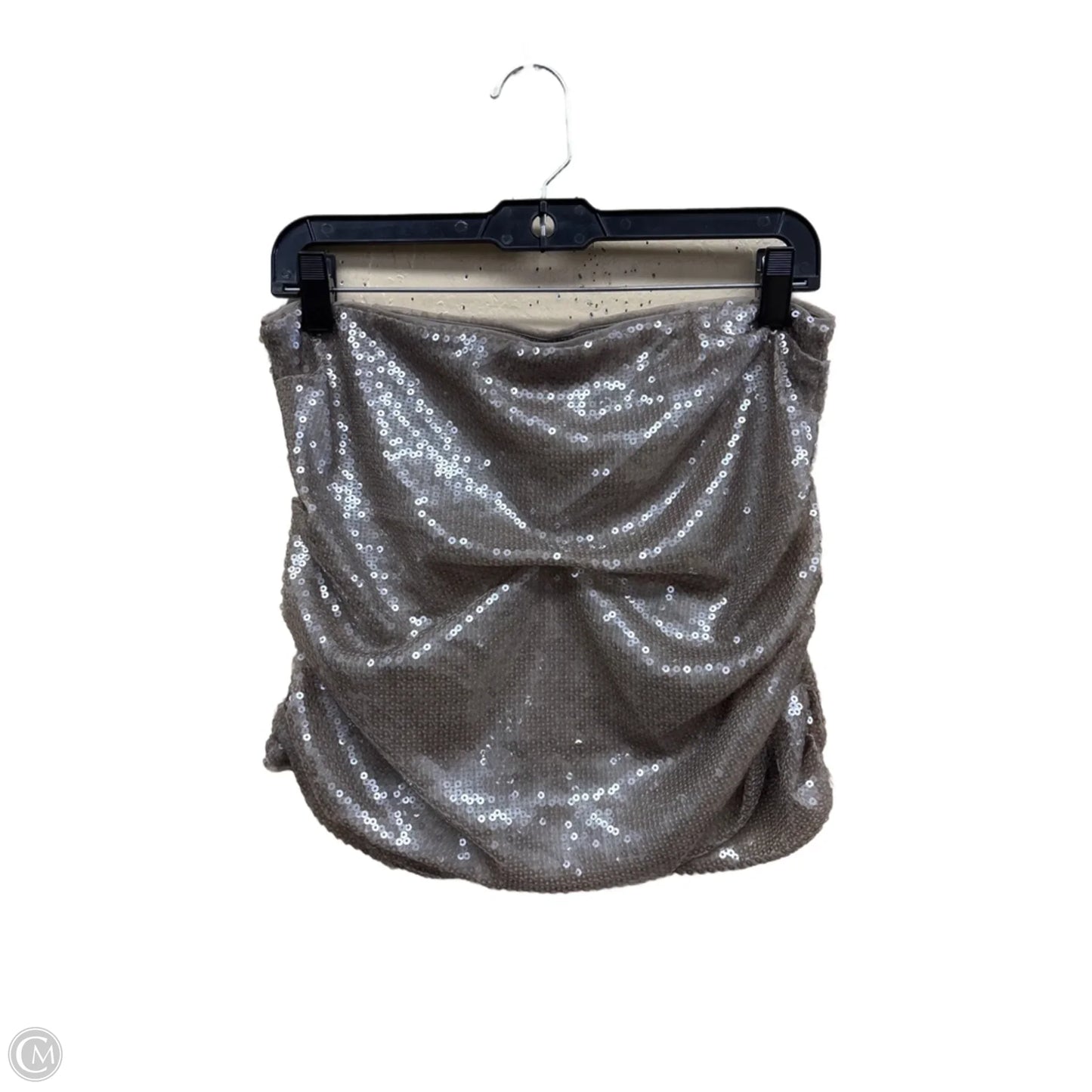 Top Sleeveless By Clothes Mentor In Bronze, Size: L
