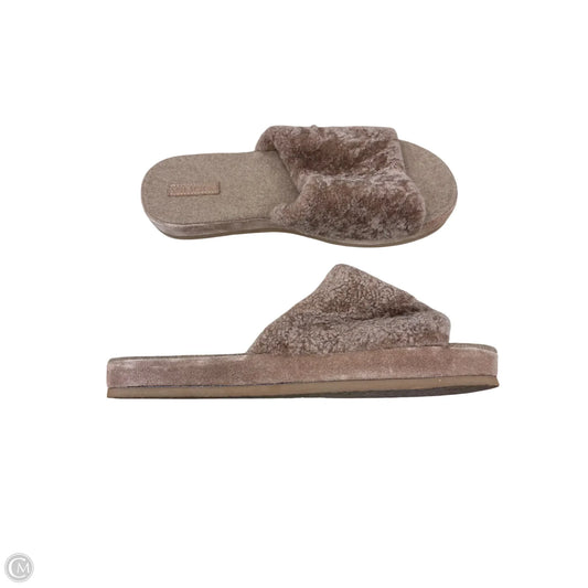 Sandals Flats By Vince In Brown, Size: 9.5