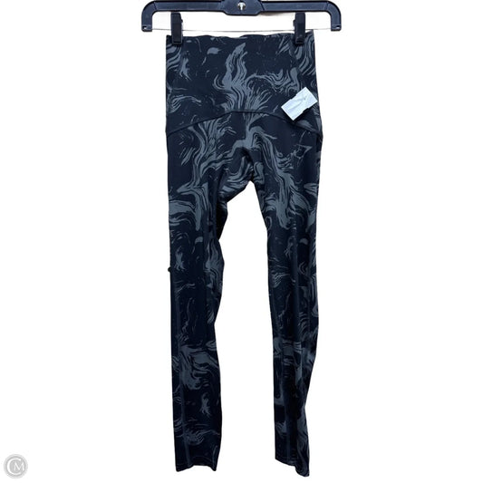 Athletic Leggings By Gym Shark In Black & Grey, Size: Xs
