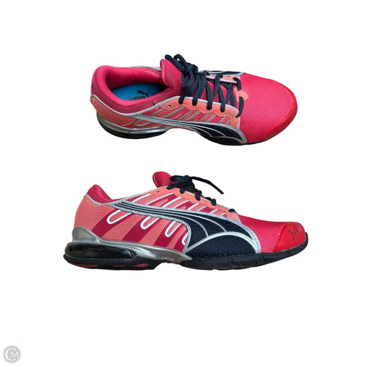 Shoes Athletic By Puma In Red, Size: 7.5