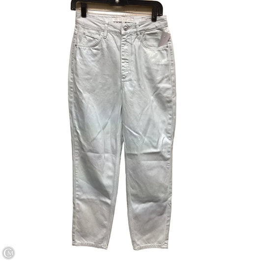 Jeans Straight By Guess In Silver, Size: 6