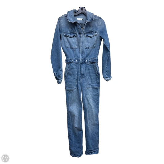 Jumpsuit By Good American In Blue Denim, Size: S