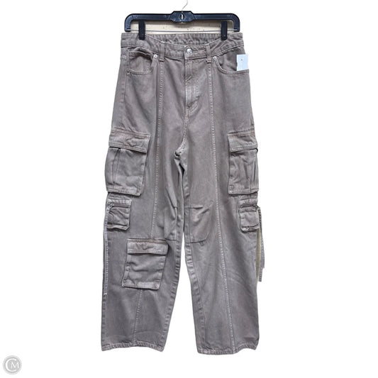 Pants Wide Leg By Divided In Brown Denim, Size: 6