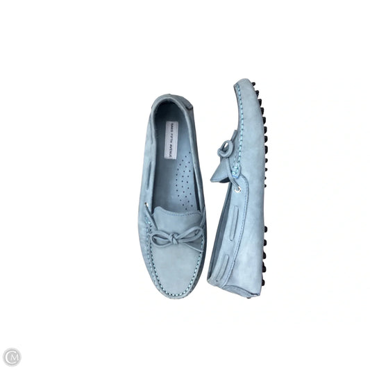 Shoes Flats By Saks Fifth Avenue In Blue, Size: 10