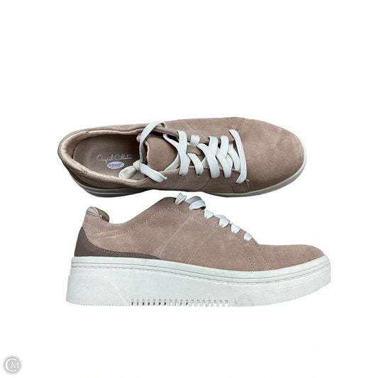 Shoes Sneakers By Dr Scholls In Tan, Size: 10