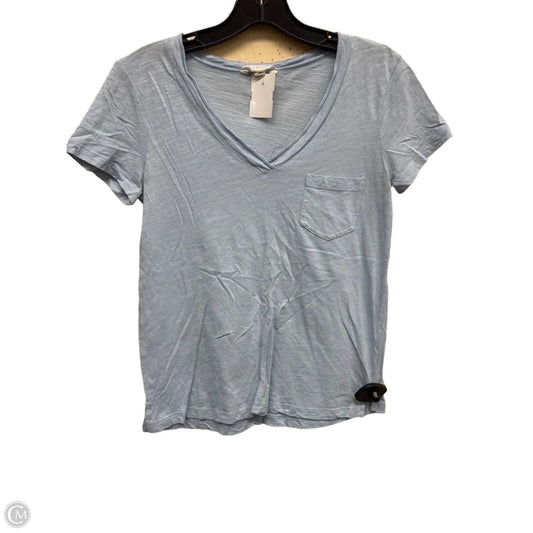Top Short Sleeve By Caslon In Blue, Size: Xs