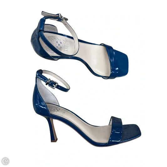 Sandals Heels Stiletto By Vince Camuto In Blue, Size: 7