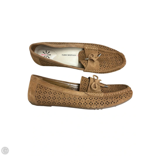 Shoes Flats By Isaac Mizrahi Live Qvc In Brown, Size: 9.5