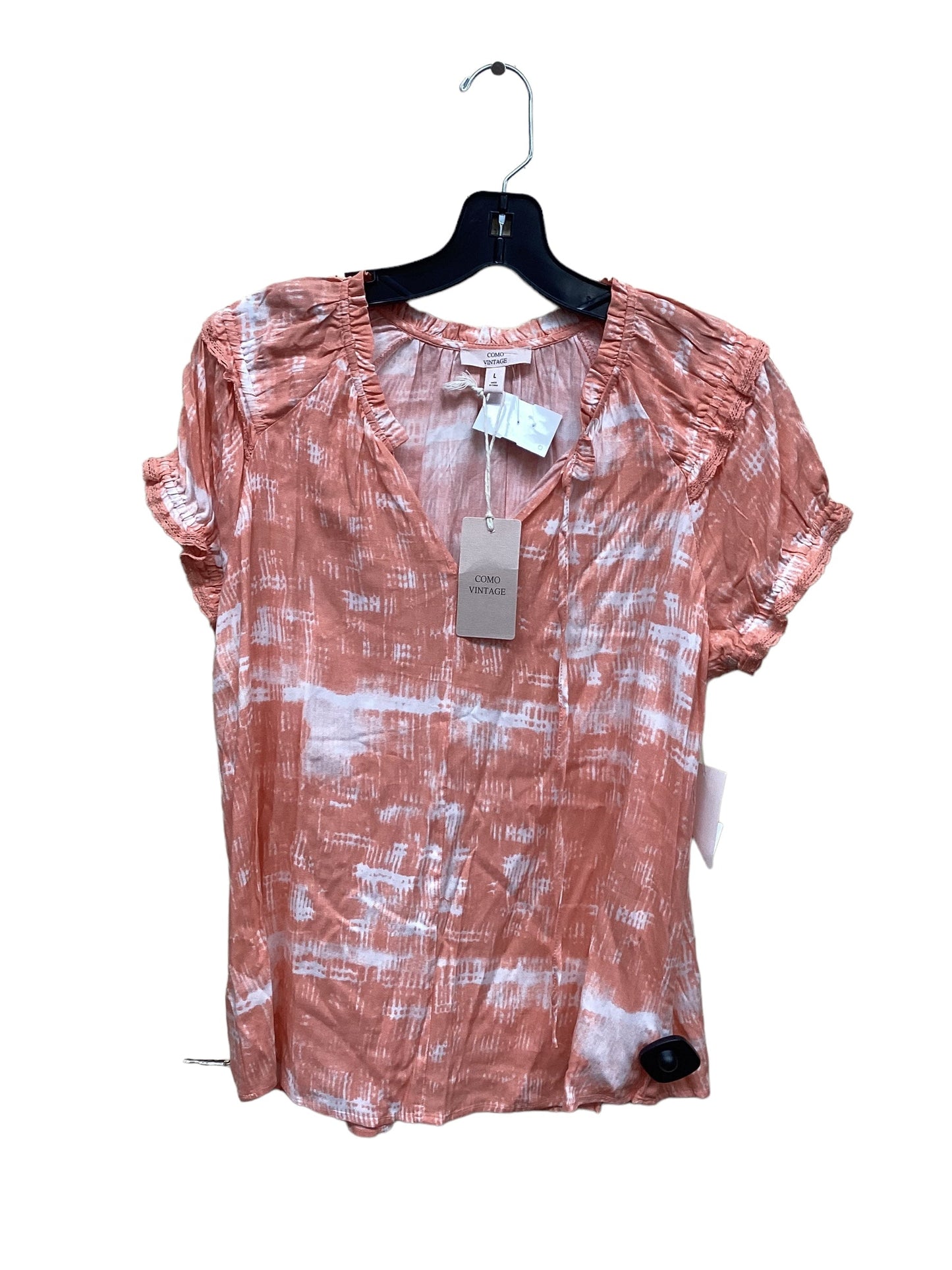 Top Short Sleeve By Como Vintage  Size: L