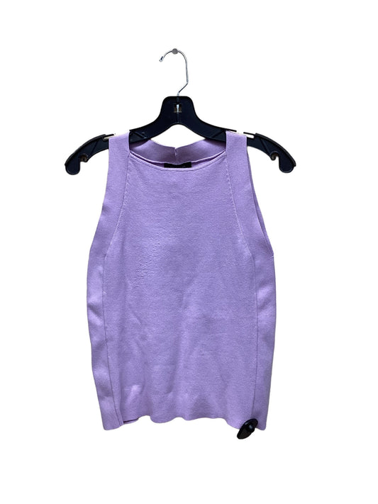 Purple Top Sleeveless Ann Taylor, Size S