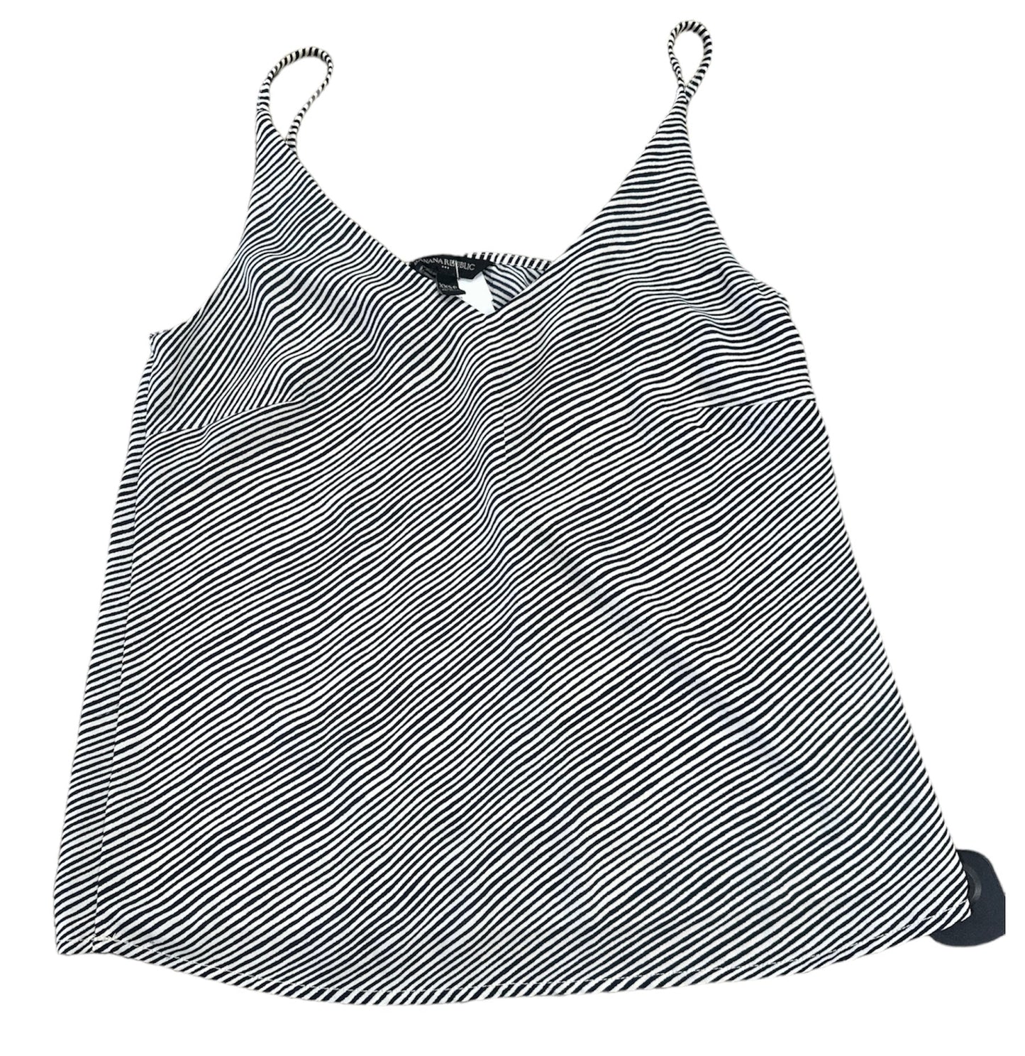 Black & White Top Sleeveless Banana Republic, Size Xxs