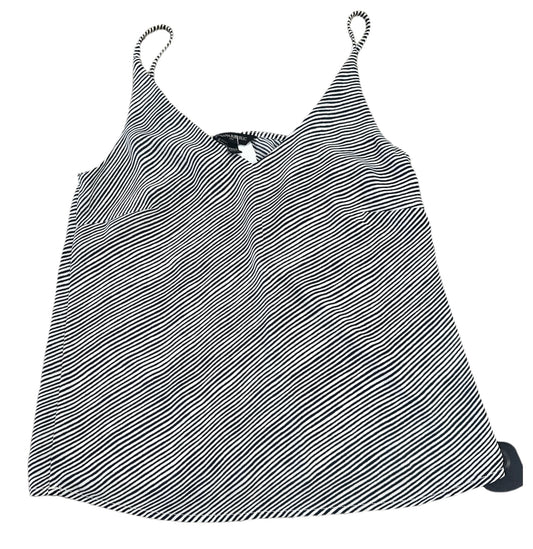 Black & White Top Sleeveless Banana Republic, Size Xxs