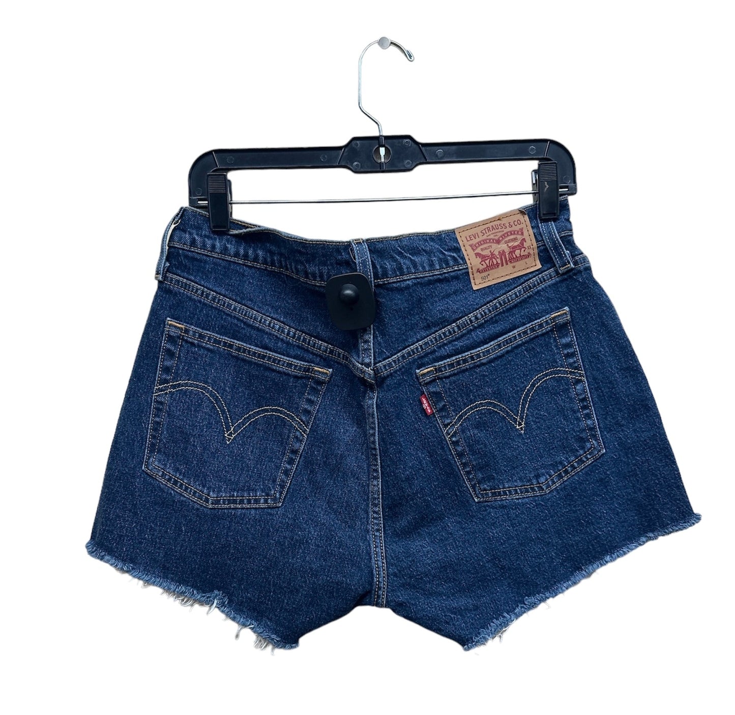 Blue Denim Shorts Levis, Size 12