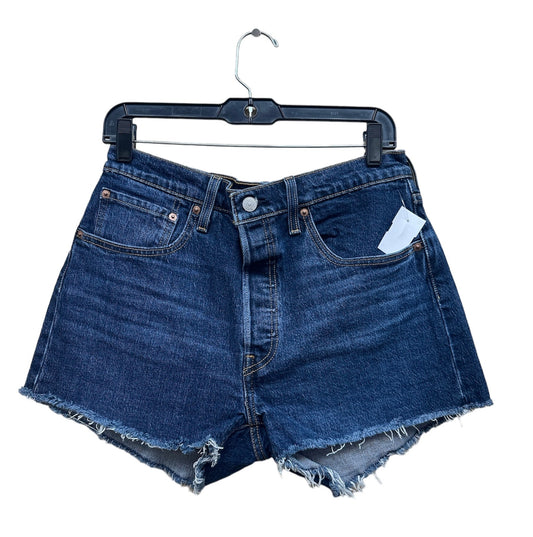 Blue Denim Shorts Levis, Size 12