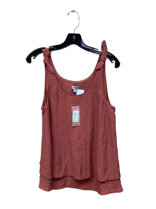 Coral Top Sleeveless Cremieux, Size Xs