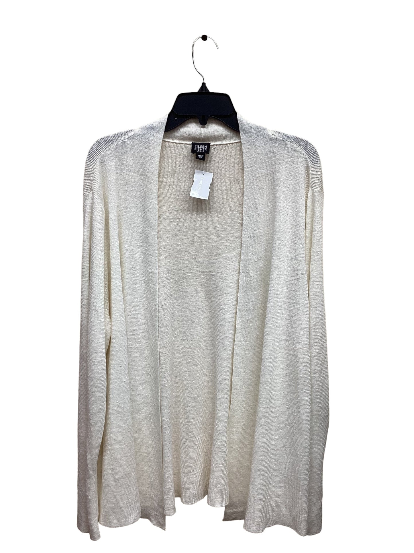 Ivory Cardigan Eileen Fisher, Size Xxxl