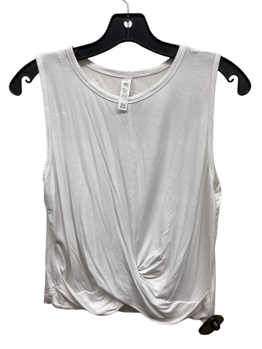 Athletic Tank Top By Alo In White, Size: M