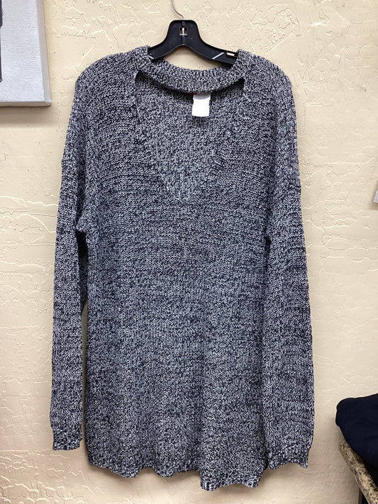 Sweater By Vince Camuto In Black & White, Size: Xl