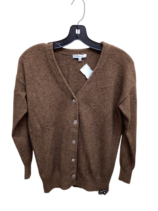 Cardigan By Madewell In Brown, Size: Xxs