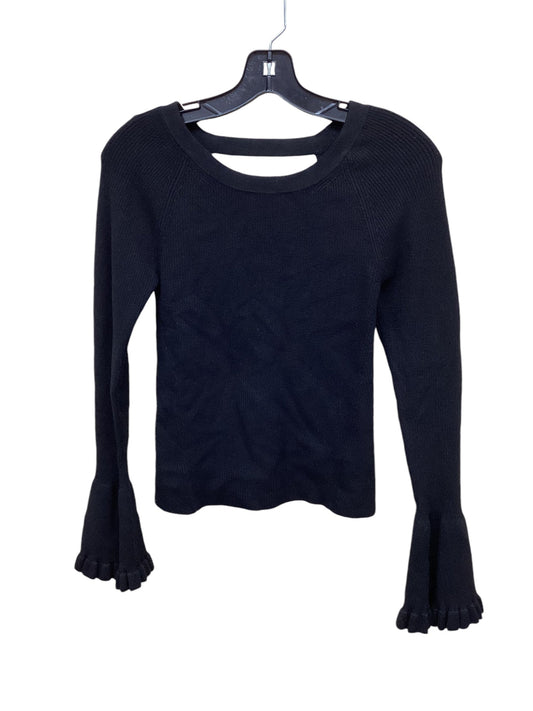 Top Long Sleeve By Maeve In Black, Size: S