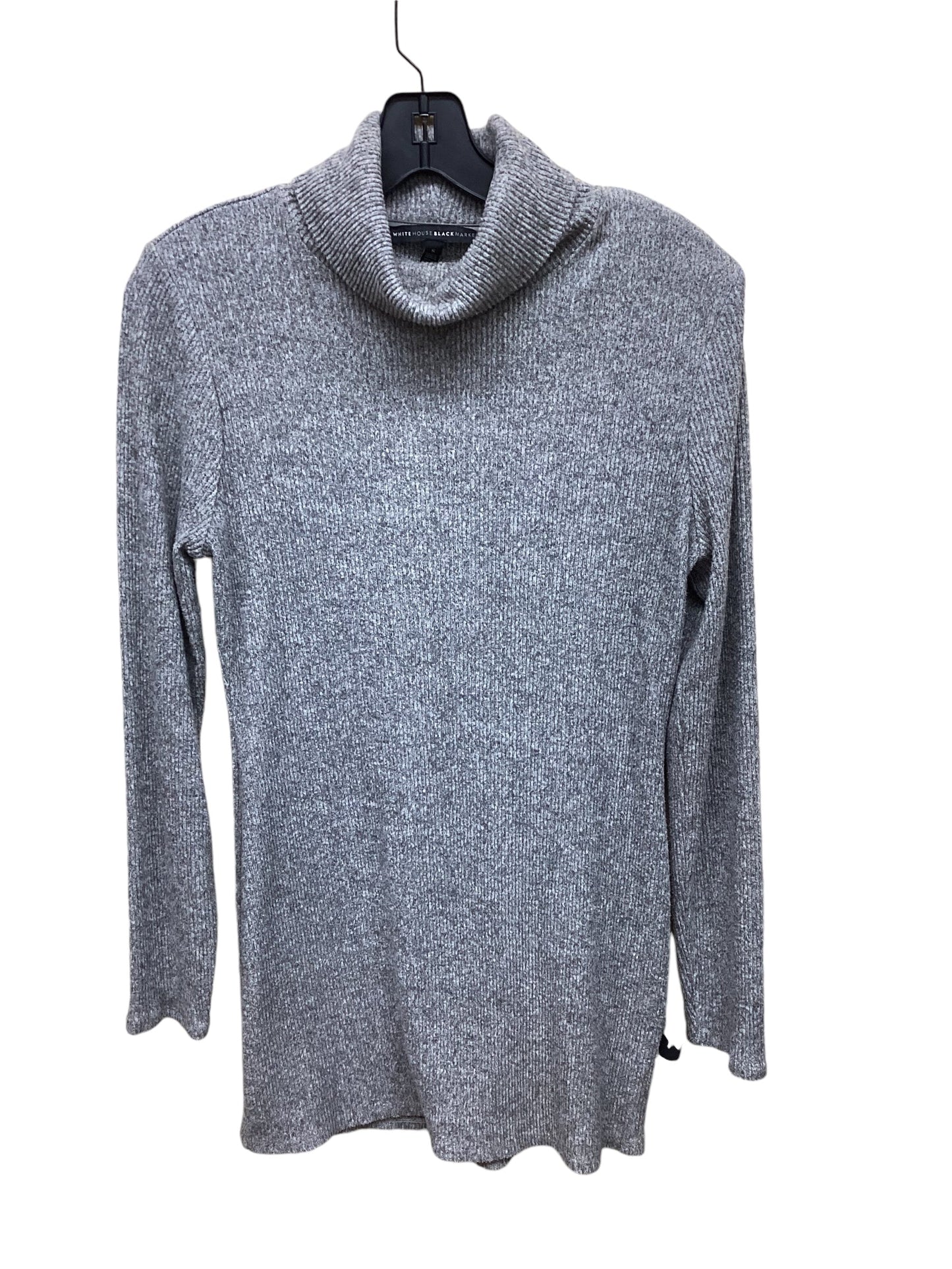 Top Long Sleeve By White House Black Market In Grey, Size: S