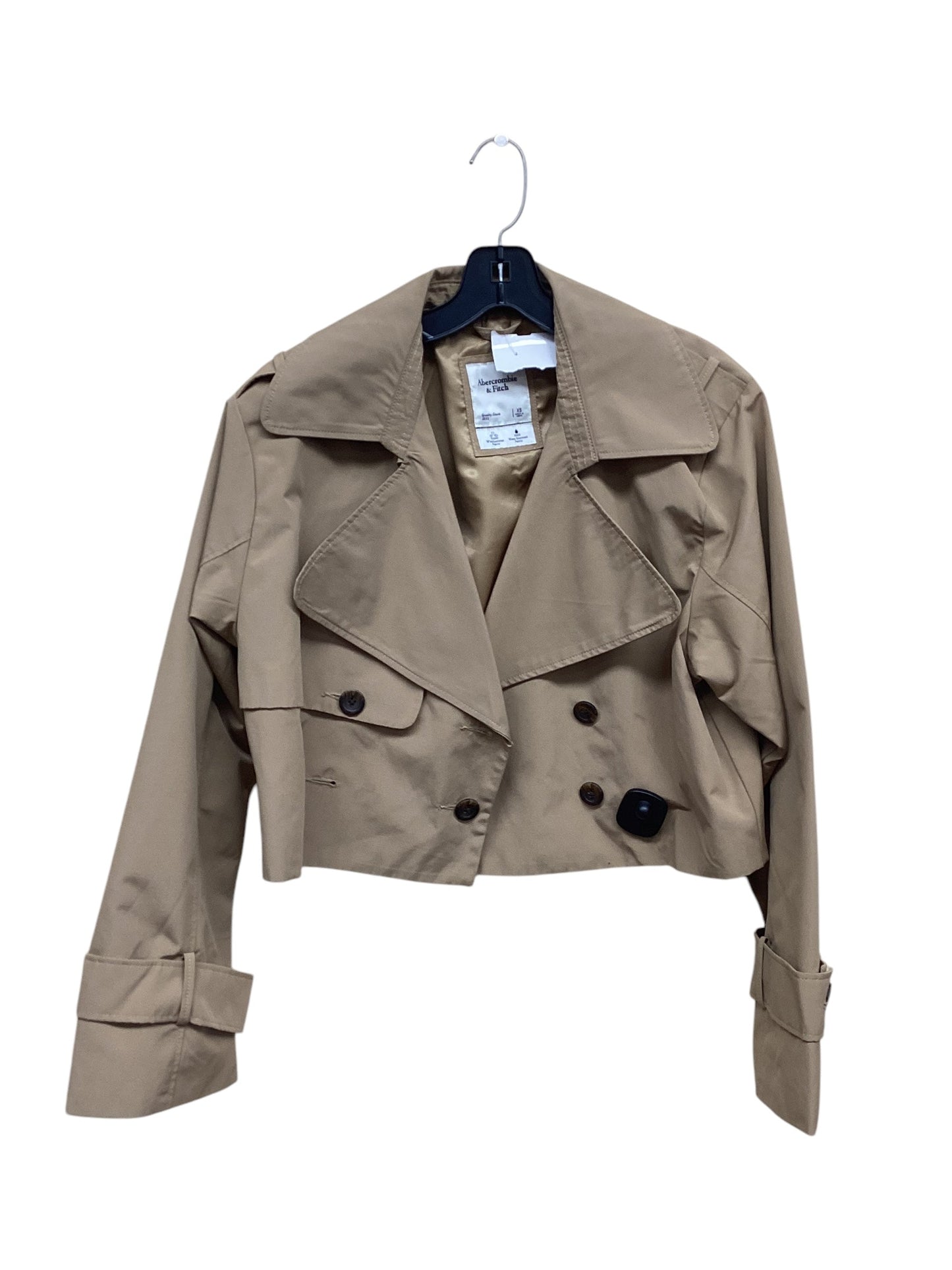 Jacket Other By Abercrombie And Fitch In Tan, Size: Xs