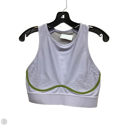Athletic Bra By Fabletics In Green & Purple, Size: L