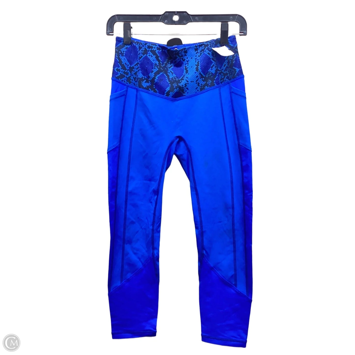 Athletic Leggings By Lululemon In Blue, Size: 6