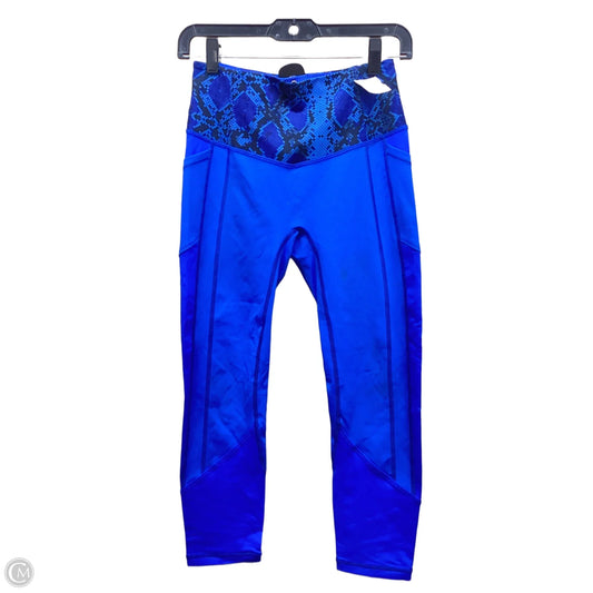 Athletic Leggings By Lululemon In Blue, Size: 6