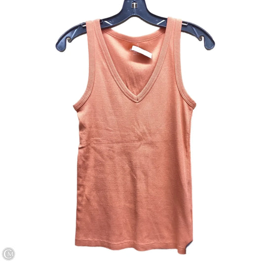Top Sleeveless By Old Navy In Orange, Size: M