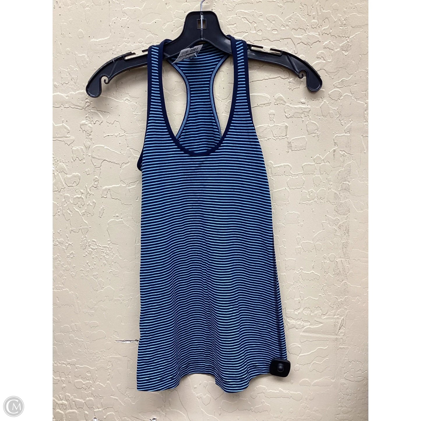 Athletic Tank Top By Lululemon In Striped Pattern, Size: S