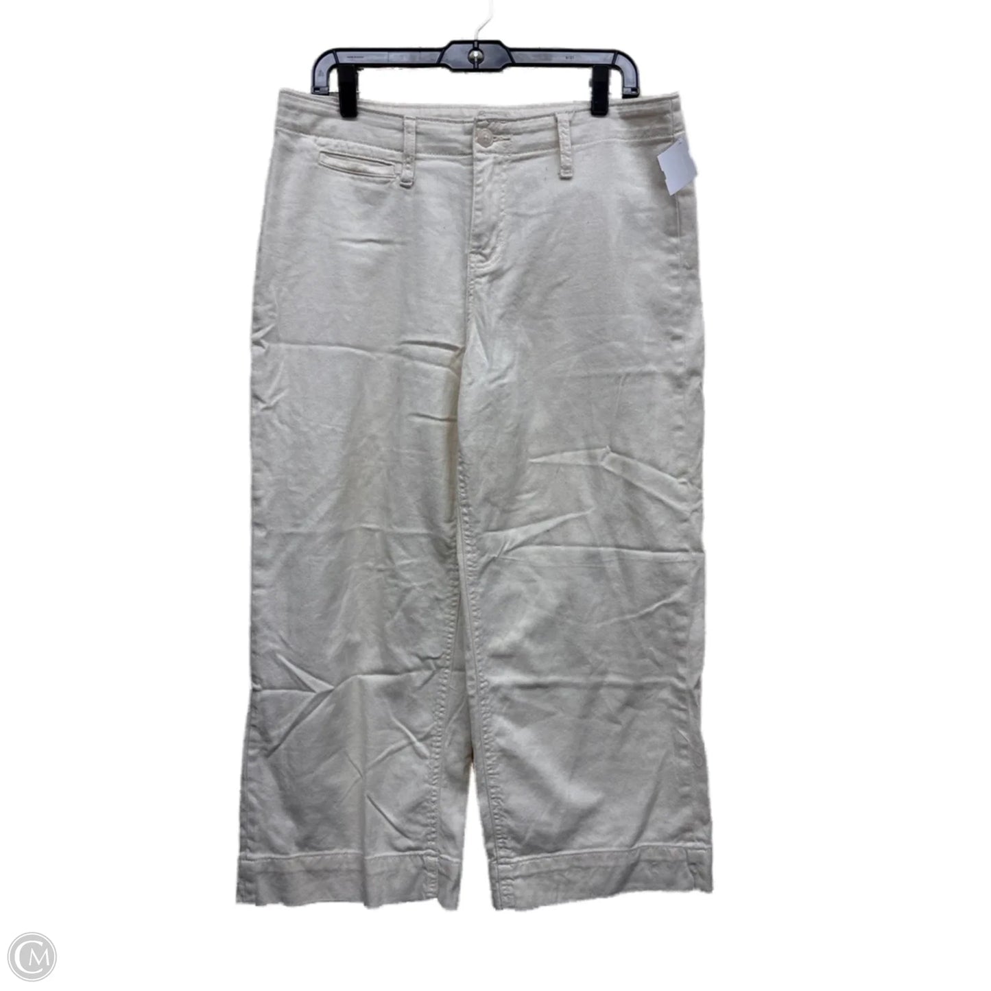 Pants Cropped By A New Day In Cream, Size: 10